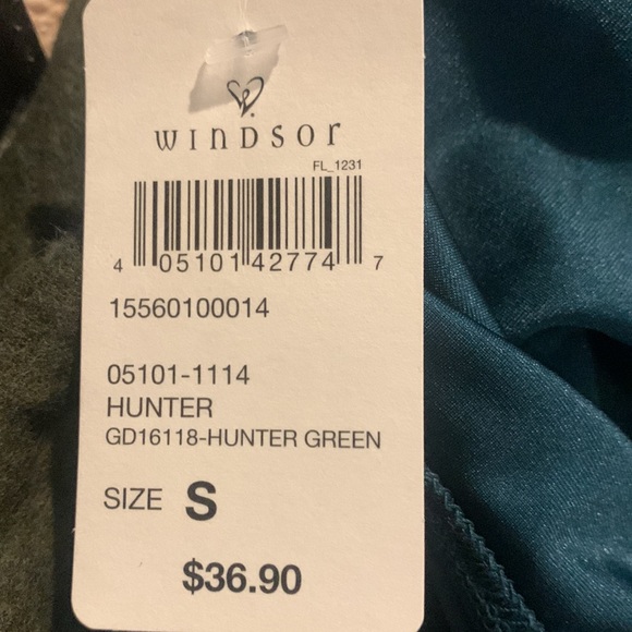 COPY - Windsor Hunter Green Dress-Small - Picture 3 of 3